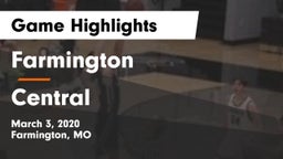 Farmington  vs Central  Game Highlights - March 3, 2020