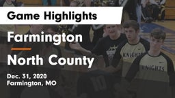 Farmington  vs North County  Game Highlights - Dec. 31, 2020