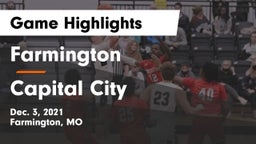 Farmington  vs Capital City   Game Highlights - Dec. 3, 2021