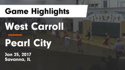 West Carroll  vs Pearl City Game Highlights - Jan 25, 2017