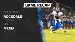 Recap: Rockdale  vs. Mexia  2016