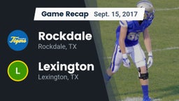 Recap: Rockdale  vs. Lexington  2017