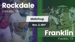 Matchup: Rockdale  vs. Franklin  2017