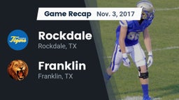 Recap: Rockdale  vs. Franklin  2017