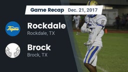 Recap: Rockdale  vs. Brock  2017