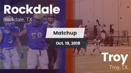 Matchup: Rockdale  vs. Troy  2018