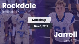 Matchup: Rockdale  vs. Jarrell  2019