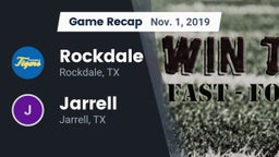 Recap: Rockdale  vs. Jarrell  2019