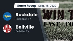 Recap: Rockdale  vs. Bellville  2020