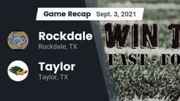 Recap: Rockdale  vs. Taylor  2021