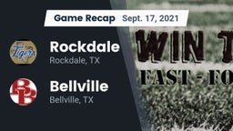 Recap: Rockdale  vs. Bellville  2021