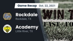 Recap: Rockdale  vs. Academy  2021