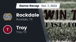 Recap: Rockdale  vs. Troy  2022