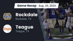 Recap: Rockdale  vs. Teague  2023