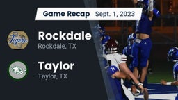 Recap: Rockdale  vs. Taylor  2023