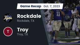 Recap: Rockdale  vs. Troy  2023