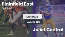 Matchup: Plainfield East vs. Joliet Central  2017