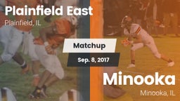 Matchup: Plainfield East vs. Minooka  2017