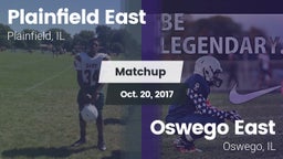 Matchup: Plainfield East vs. Oswego East  2017