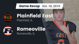 Recap: Plainfield East  vs. Romeoville  2019