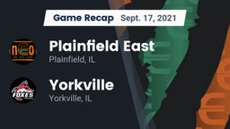 Recap: Plainfield East  vs. Yorkville  2021
