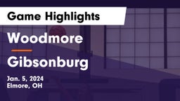 Woodmore  vs Gibsonburg  Game Highlights - Jan. 5, 2024