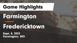 Farmington  vs Fredericktown  Game Highlights - Sept. 8, 2022