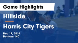 Hillside  vs Harris City Tigers Game Highlights - Dec 19, 2016