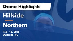 Hillside  vs Northern  Game Highlights - Feb. 12, 2018