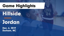 Hillside  vs Jordan  Game Highlights - Dec. 6, 2019