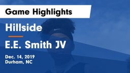 Hillside  vs E.E. Smith JV Game Highlights - Dec. 14, 2019