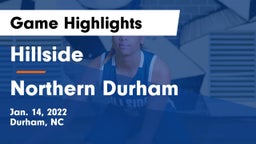 Hillside  vs Northern Durham Game Highlights - Jan. 14, 2022