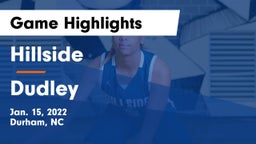 Hillside  vs Dudley Game Highlights - Jan. 15, 2022