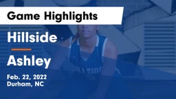 Hillside  vs Ashley  Game Highlights - Feb. 22, 2022