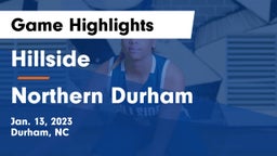 Hillside  vs Northern Durham Game Highlights - Jan. 13, 2023