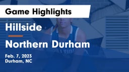 Hillside  vs Northern Durham Game Highlights - Feb. 7, 2023