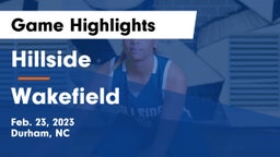 Hillside  vs Wakefield  Game Highlights - Feb. 23, 2023