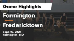 Farmington  vs Fredericktown  Game Highlights - Sept. 29, 2020