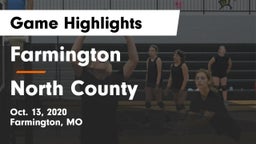 Farmington  vs North County  Game Highlights - Oct. 13, 2020