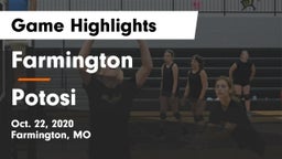 Farmington  vs Potosi Game Highlights - Oct. 22, 2020