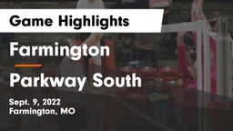 Farmington  vs Parkway South Game Highlights - Sept. 9, 2022