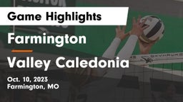 Farmington  vs Valley Caledonia Game Highlights - Oct. 10, 2023