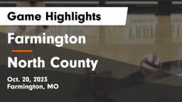 Farmington  vs North County  Game Highlights - Oct. 20, 2023