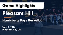 Pleasant Hill  vs Harrisburg  Boys Basketball Game Highlights - Jan. 5, 2024