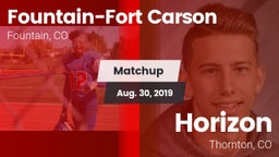 Matchup: Fountain-Fort vs. Horizon  2019