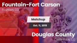 Matchup: Fountain-Fort vs. Douglas County  2019