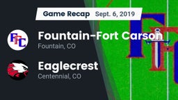 Recap: Fountain-Fort Carson  vs. Eaglecrest  2019