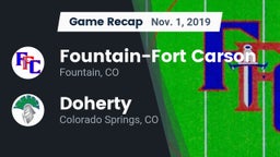 Recap: Fountain-Fort Carson  vs. Doherty  2019