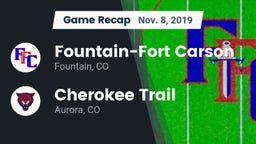 Recap: Fountain-Fort Carson  vs. Cherokee Trail  2019