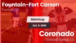 Matchup: Fountain-Fort vs. Coronado  2020